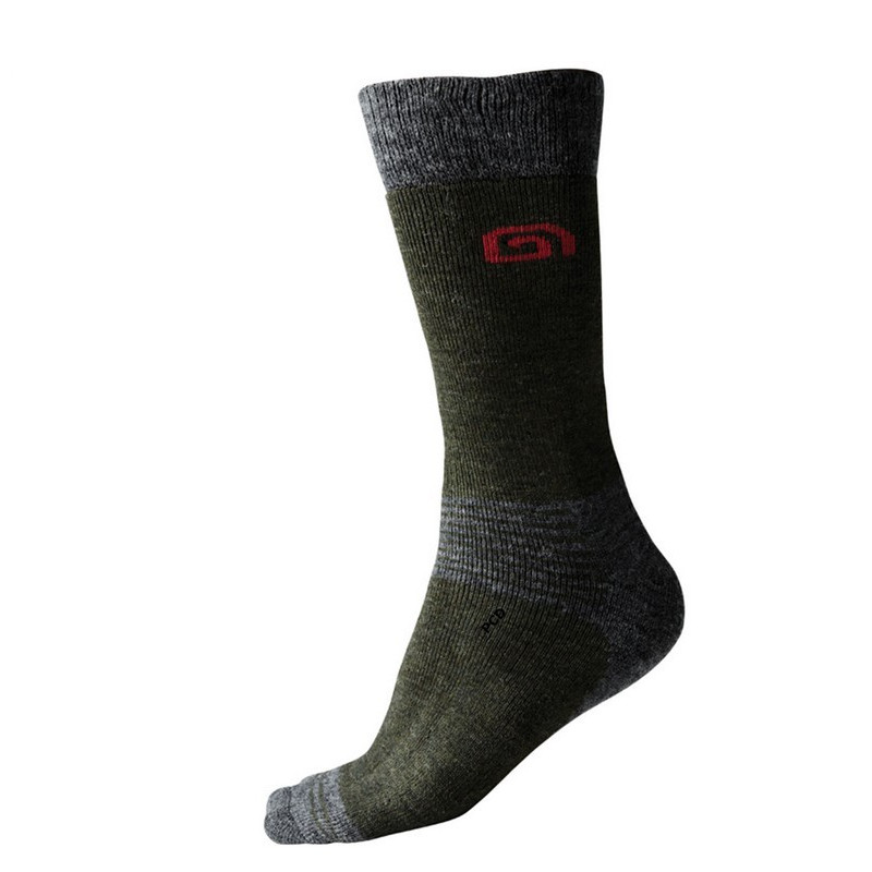 Chaussettes Homme Trakker Winter Merino Socks Kaki Et Grises