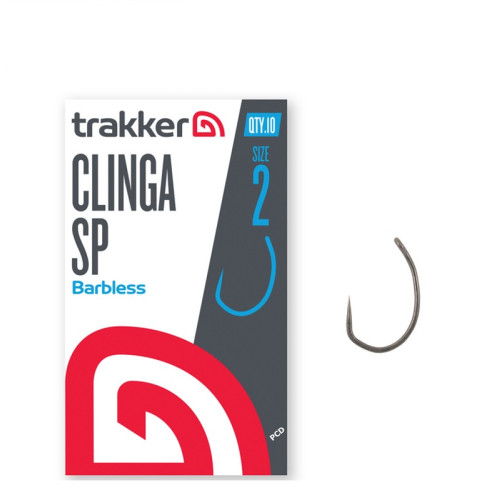 Hameçons Trakker Clinga SP Hooks Barbless Par 10