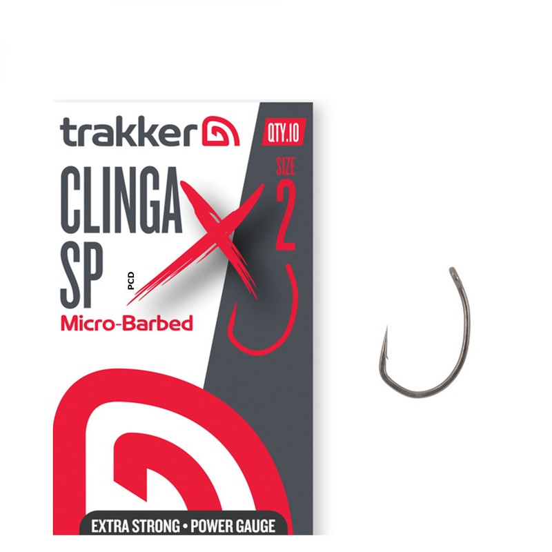 Hameçons Trakker Clinga SP XS Hooks Micro-Barbed Par 10
