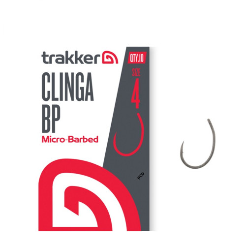 Hameçons Trakker Clinga BP Hooks Micro-Barbed Par 10