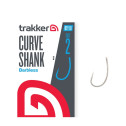 Hameçons Trakker Curve Shank Hooks Barbless Par 10