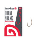 Hameçons Trakker Curve Shank Hooks Micro-Barbed Par 10