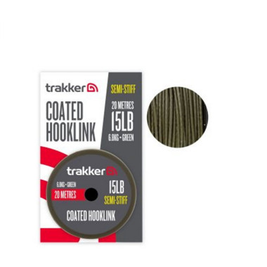 Tresse Trakker Semi Stiff Coated Hooklink 20M