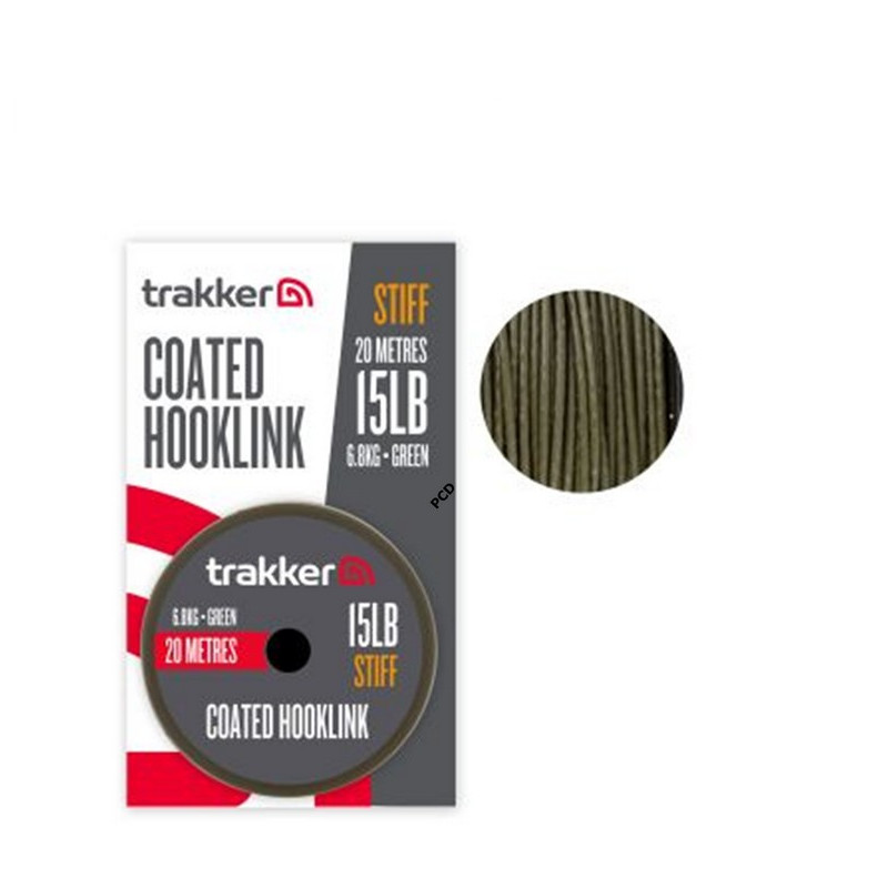 Tresse Trakker Stiff Coated Hooklink 20M