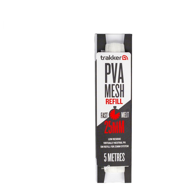 Recharge PVA Trakker PVA Mesh System Refill 25MM 5M
