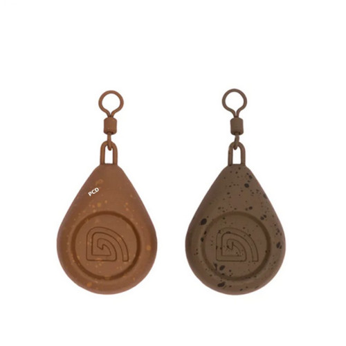 Plombs Trakker Flat Pear Swivel Lead Par 10