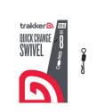 Emerillons Trakker Quick Change Swivel Size 8 Par 10