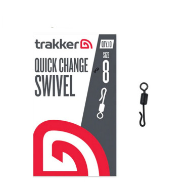 Emerillons Trakker Quick Change Swivel Size 8 Par 10