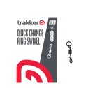 Emerillons Trakker Quick Change Ring Swivel Size 8 Par 10