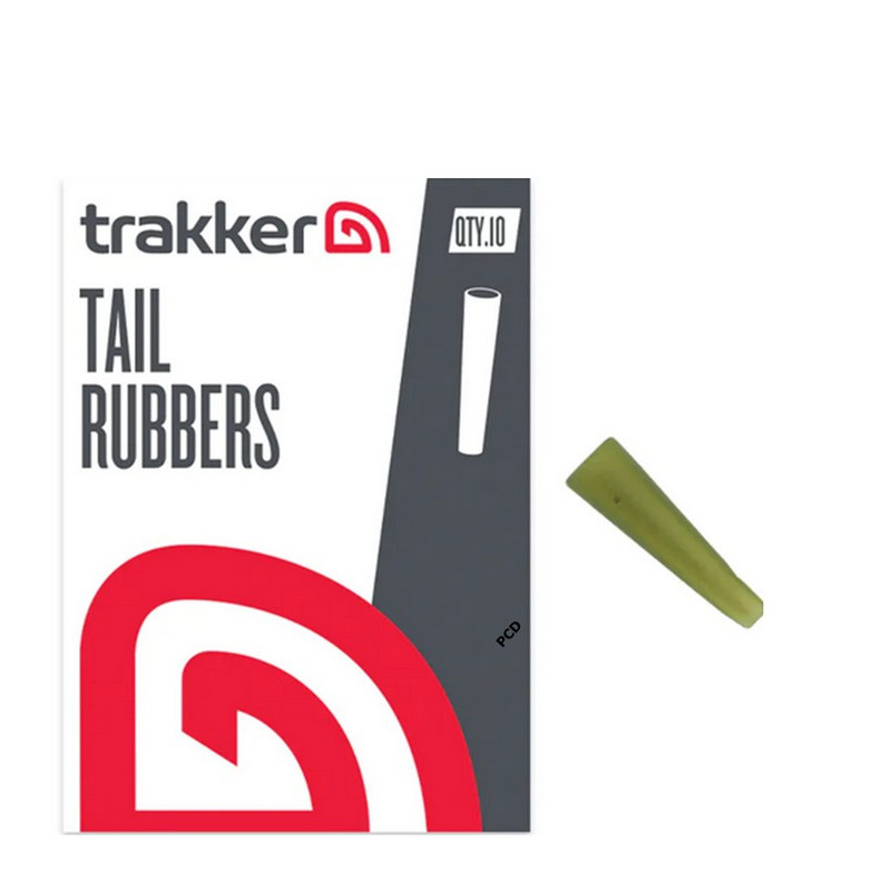 Manchons Trakker Tail Rubbers Par 10