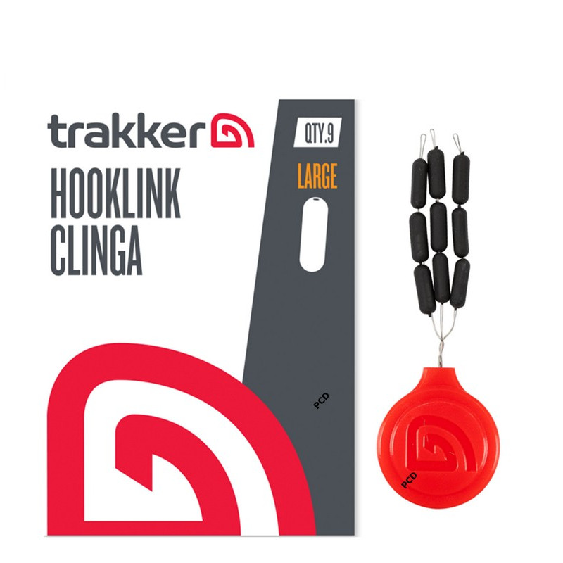 Stop Float Trakker Hooklink Clinga Large Par 9