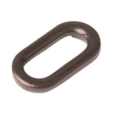 Oeillets Inox Oval Mat Carp Spirit 4.5MM Par 10