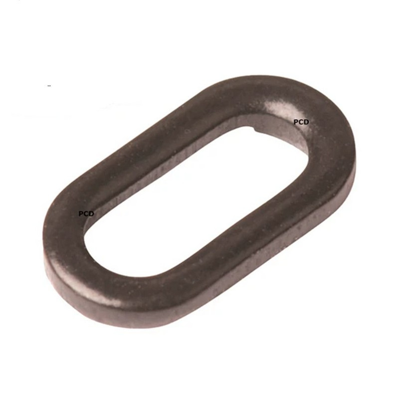 Oeillets Inox Oval Mat Carp Spirit 4.5MM Par 10