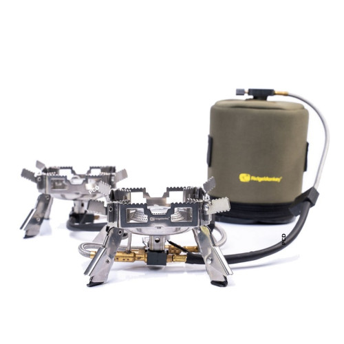 Ensemble De 2 Réchauds Ridge Monkey Quad Connect Pro Mini Full Kit