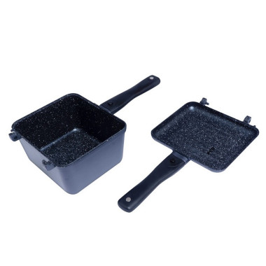 Casserole Ridge Monkey Connect Deep Pan & Griddle Granite Edition