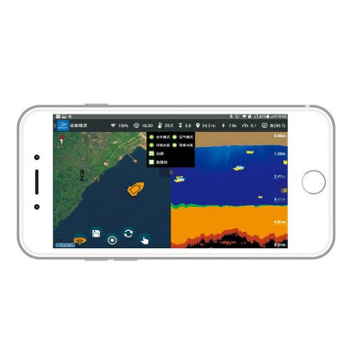 Combiné GPS Et Sondeur Fishing Robot Pour Bateaux Amorceurs Anatec