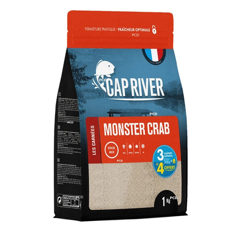 Stick Mix Cap River Monster Crab 1Kg