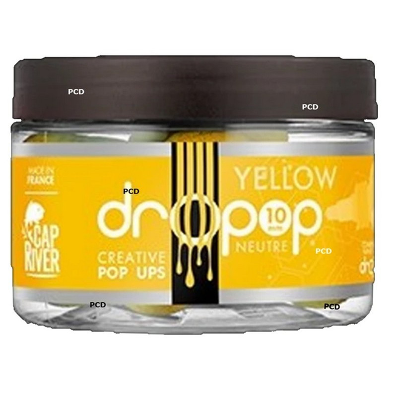 Bouillettes Flottantes Cap River Pop-up Dropop Neutre Jaune