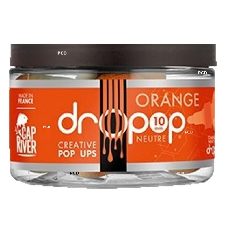 Bouillettes Flottantes Cap River Pop-Up Dropop Neutre Orange