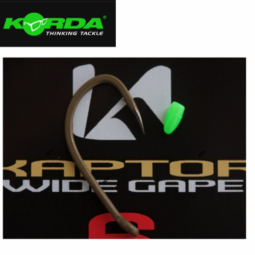 Hameçons Korda Kaptor Wide Gape Gravel Par 10