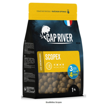 Bouillettes Amorçage Cap River Scopex 5KG