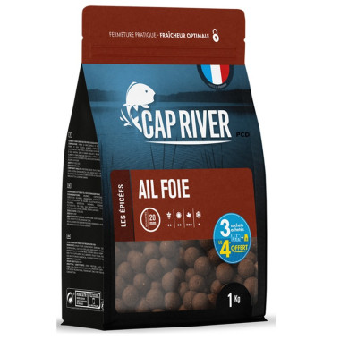 Dumbells Cap River Ail Foie 15X18MM 1KG