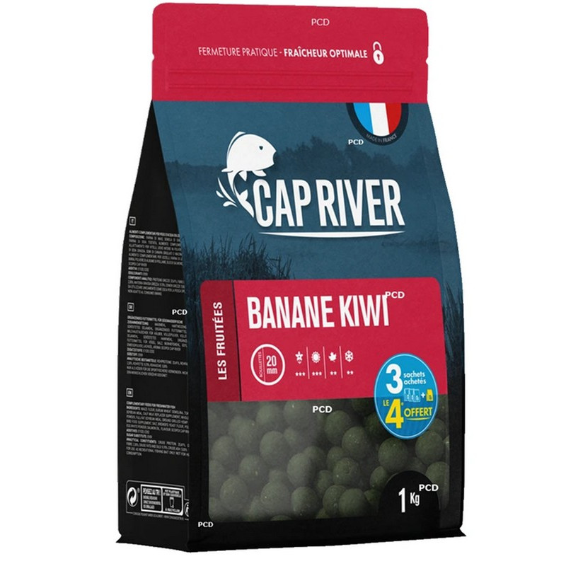 Dumbells Cap River Banane Kiwi 15X18MM 1KG
