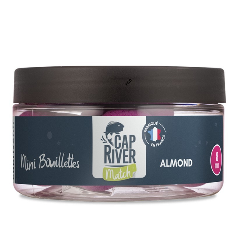 Mini Bouillettes Match Cap River Amande 8mm 50G