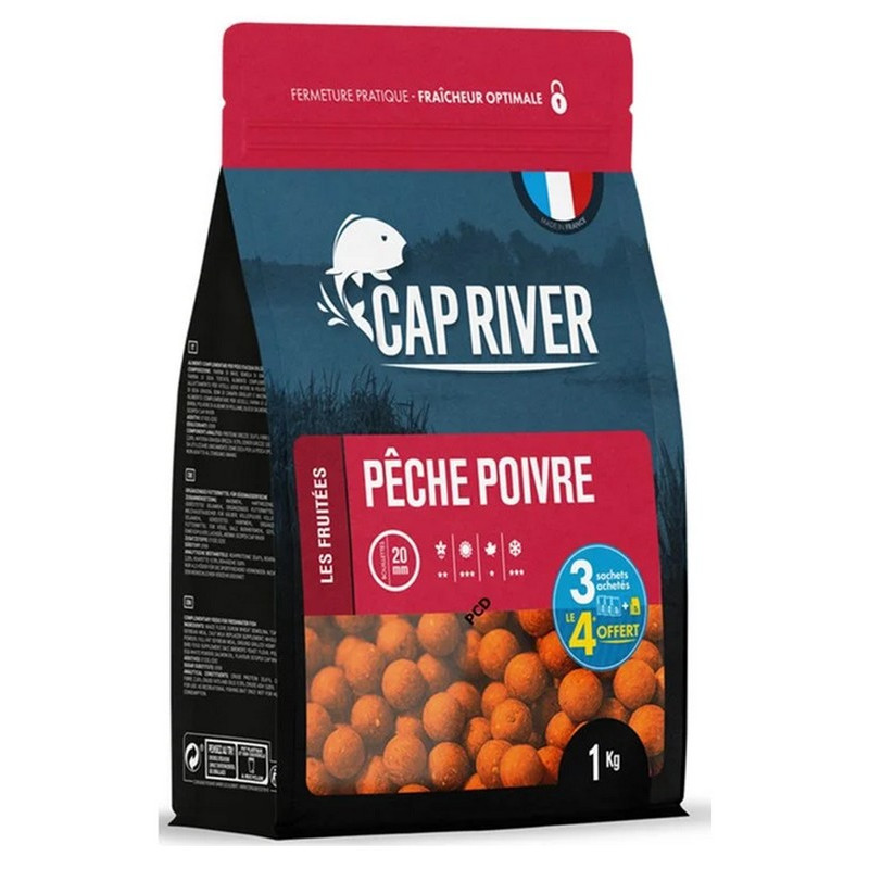 Dumbells Cap River Pêche Poivre 15X18Mm 1Kg