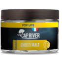 Bouillettes Flottantes Cap River Pop Ups Choco Malt Blanc