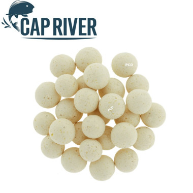 Bouillettes Flottantes Cap River Pop Ups Choco Malt Blanc
