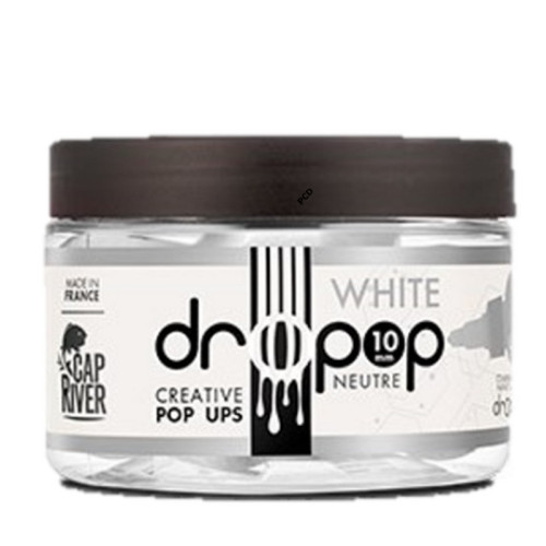 Bouillettes Flottantes Cap River Pop Ups Dropop Neutre Blanc