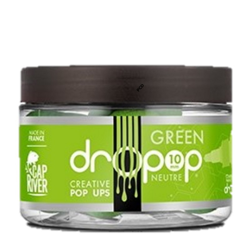 Bouillettes Flottantes Cap River Pop Ups Dropop Neutre Vert