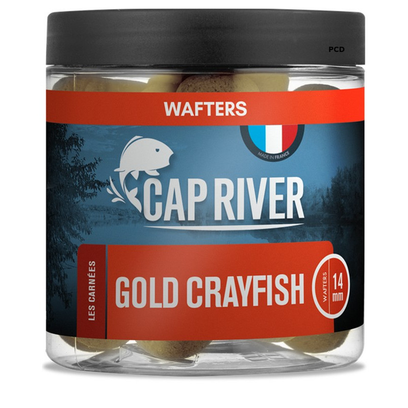 Hookbaits Cap River Wafters Gold Crayfish 100G