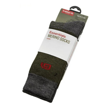 Chaussettes Homme Trakker Winter Merino Socks Kaki Et Grises