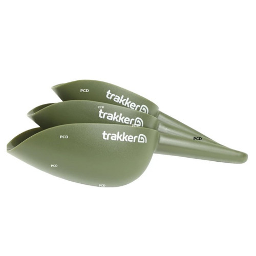 Lot De 3 Pelles à Appats Trakker Bait Scoop Set
