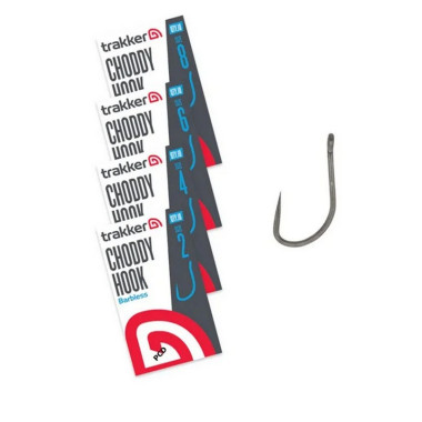 Hameçons Trakker Choddy Hook Barbless Par 10