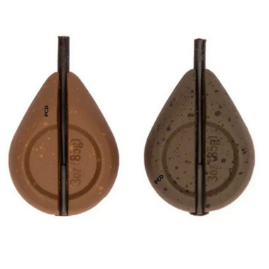 Plombs Trakker Flat Pear QC Inline Lead Par 10