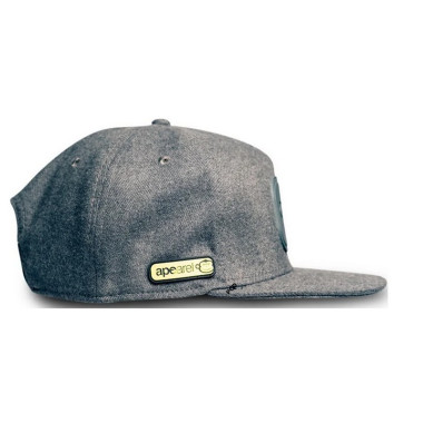 Casquette Homme Grise Ridge Monkey APEarel Dropback Snapback Grey