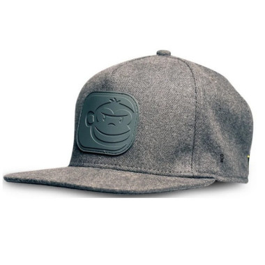 Casquette Homme Grise Ridge Monkey APEarel Dropback Snapback Grey