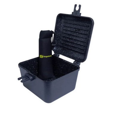 Casserole Ridge Monkey Connect Deep Pan & Griddle XL Granite Edition