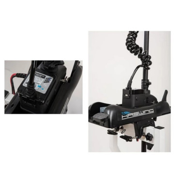 Moteur Electrique Haswing Cayman-B 55lbs Noir 137cm Avec Télécommande