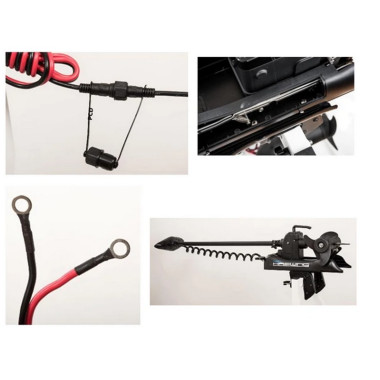 Moteur Electrique Haswing Cayman-B 80lbs 24V Noir Avec Télécommande