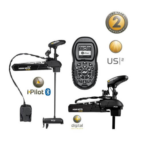 Moteur Electrique Minn Kota Ultrex BT 112LBS I-Pilot BT + Sonde MDI