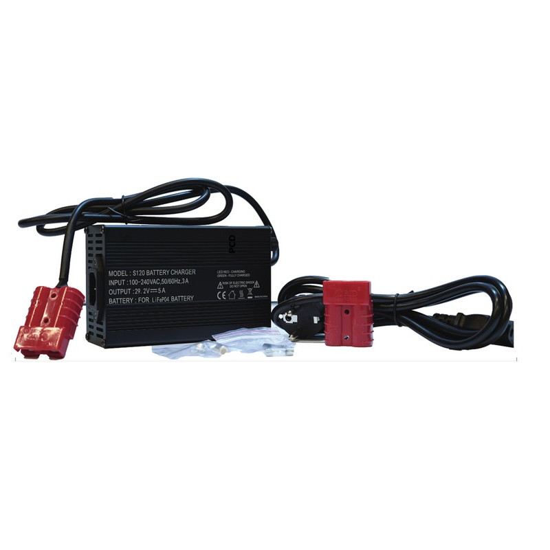 Chargeur De Batterie LifePo4 29,2V 5AH Sh Lithium