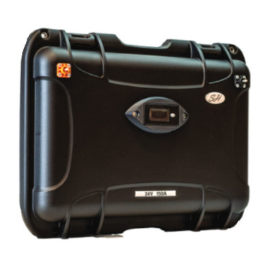 Batterie Valise Lithium LifePo4 24V 150Ah Avec Sortie Régulée 12V Sh Lithium