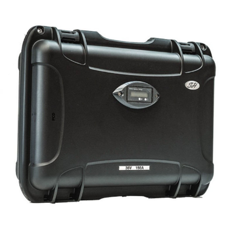 Batterie Valise Lithium 10S 36V 150Ah Avec Sortie Régulée 12V Sh Lithium