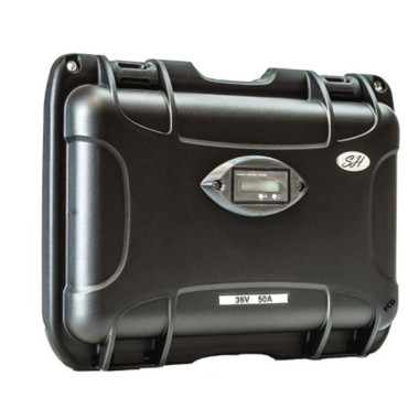 Batterie Valise Lithium 10S 36V 50Ah avec Sortie Régulée 12V Sh Lithium