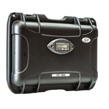 Batterie Valise Lithium 4S 12V 100Ah Avec Sortie Régulée 12V Sh Lithium