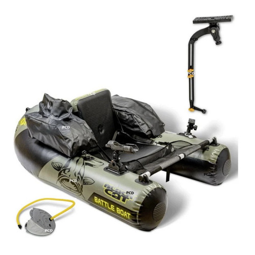 Pack Float Tube Black Cat Battle Boat Motorisé